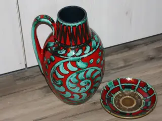 Flot retro vase W.GERMANY