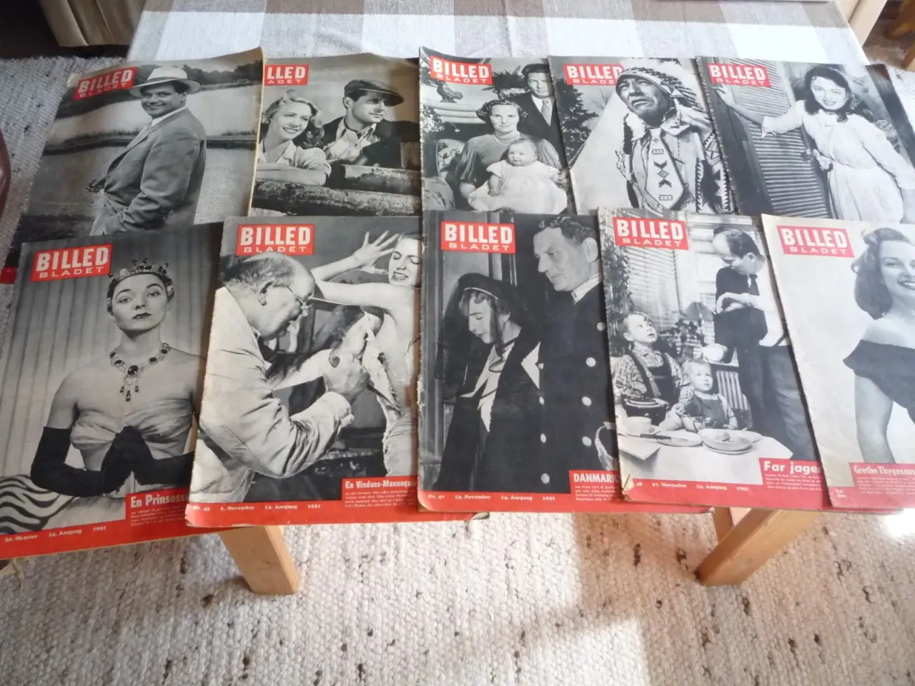Billede 1 - Fund: 60 gl. Billedbladet, under 9 kr pr stk