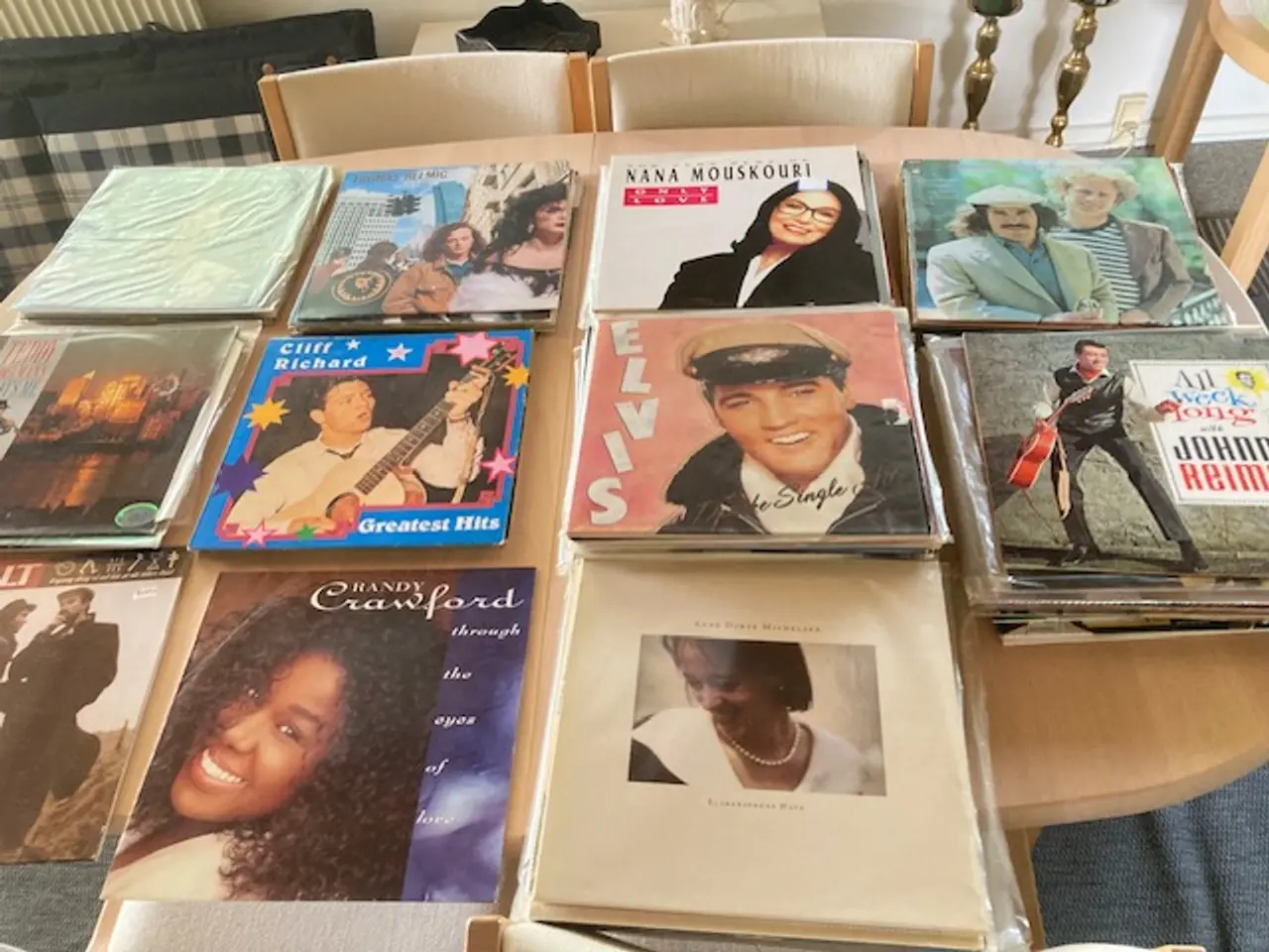 Billede 1 - Velholdte LP plader ca 110 stk med blandet musik