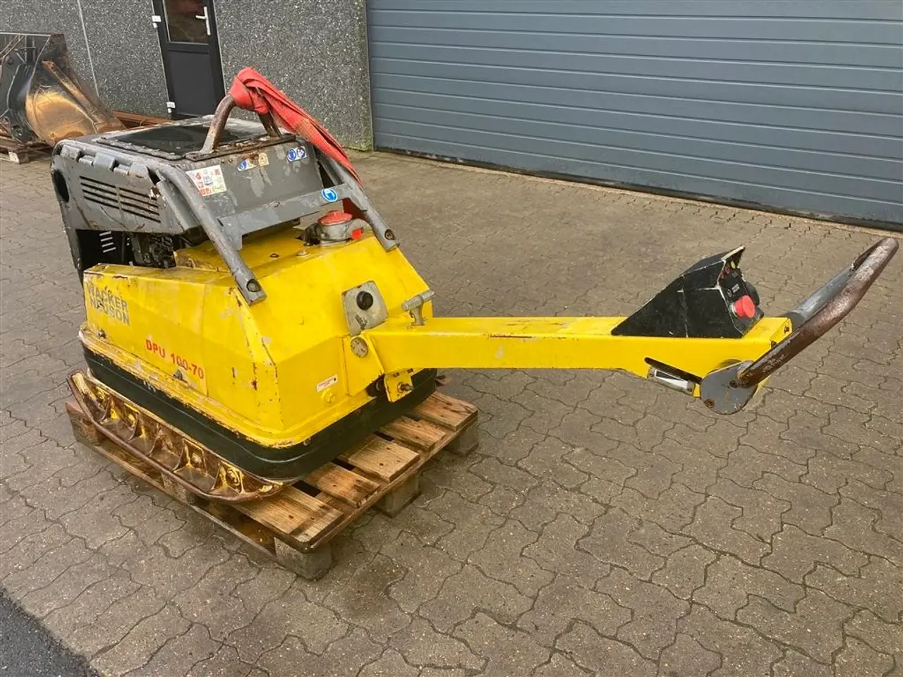 Billede 2 - Wacker DPU 100 - 70 750 kg pladevibrator med frem bak