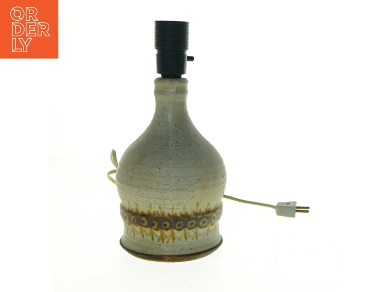 Billede 1 - Keramik bordlampe (str. 26,5 x, 13,5 cm)