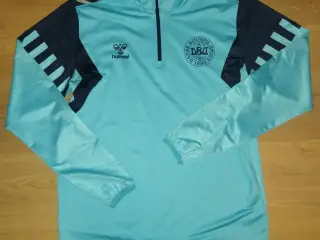 DANMARK TRØJE HALFZIP 2023, STR. L, SOM NY