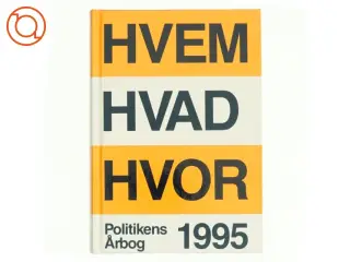Hvem Hvad Hvor 1995 fra Politikens Forlag