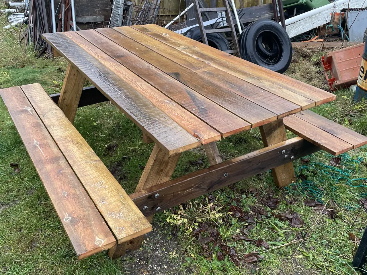 Billede 1 - Havebord med bænk