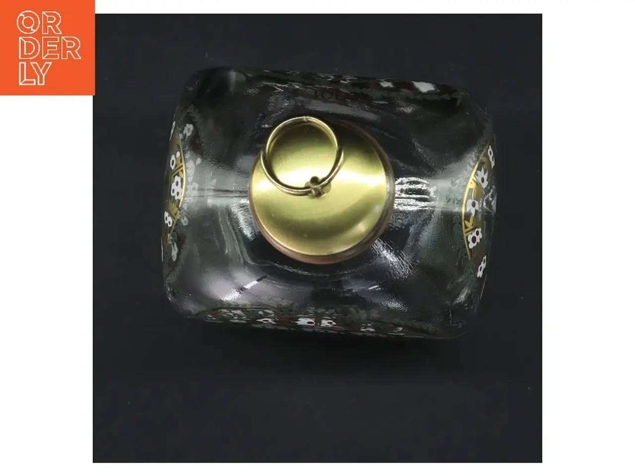 Billede 4 - Holmegaard juleflaske fra 2001 (str. 20x10x7,5 cm)