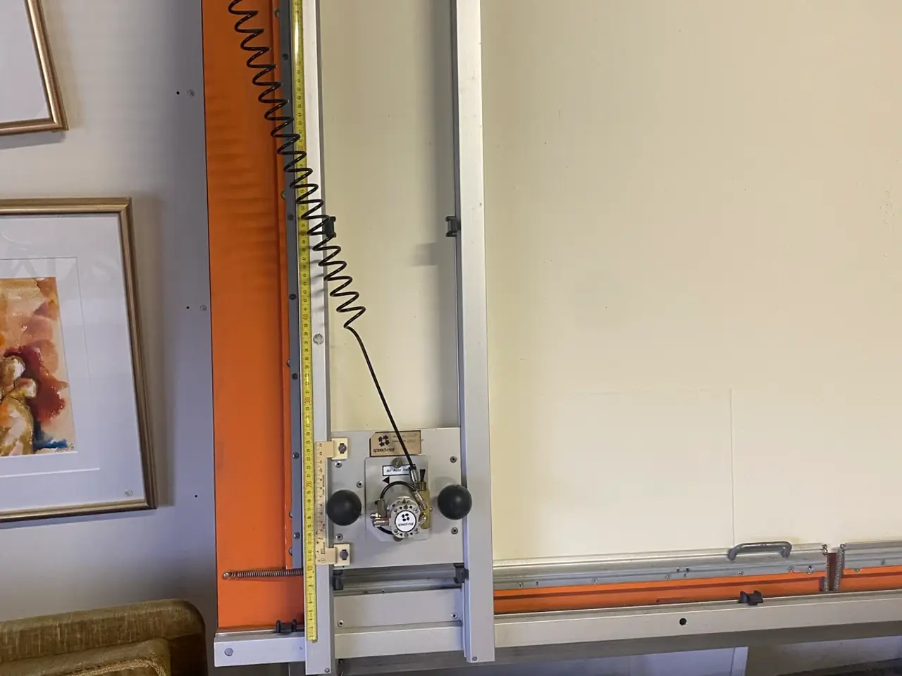 Billede 3 - Komplet maskineri til rammeri med lister