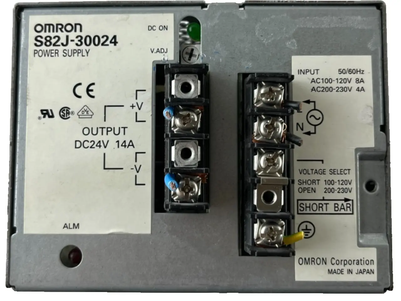 Billede 1 - Omron S82J-30024 strømforsyning 24V DC 14A AC