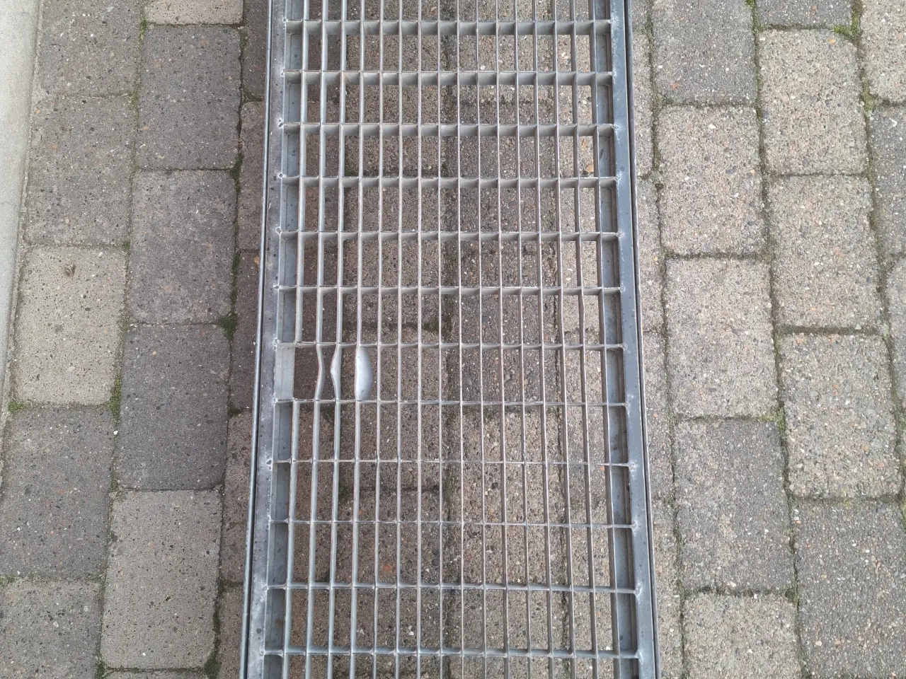 Billede 1 - Metal Rist Gitter 122x42 cm Grå