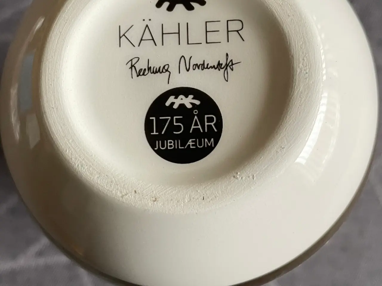 Billede 2 - Flot mindre Kähler jubilæumsvase, Omaggio