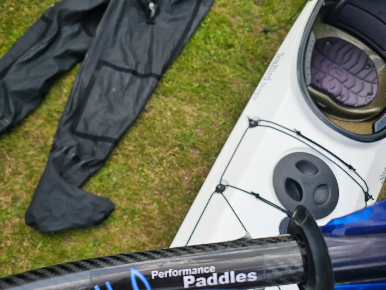 Billede 8 - H2O Carbon Fiber havkajak plus tilbehør