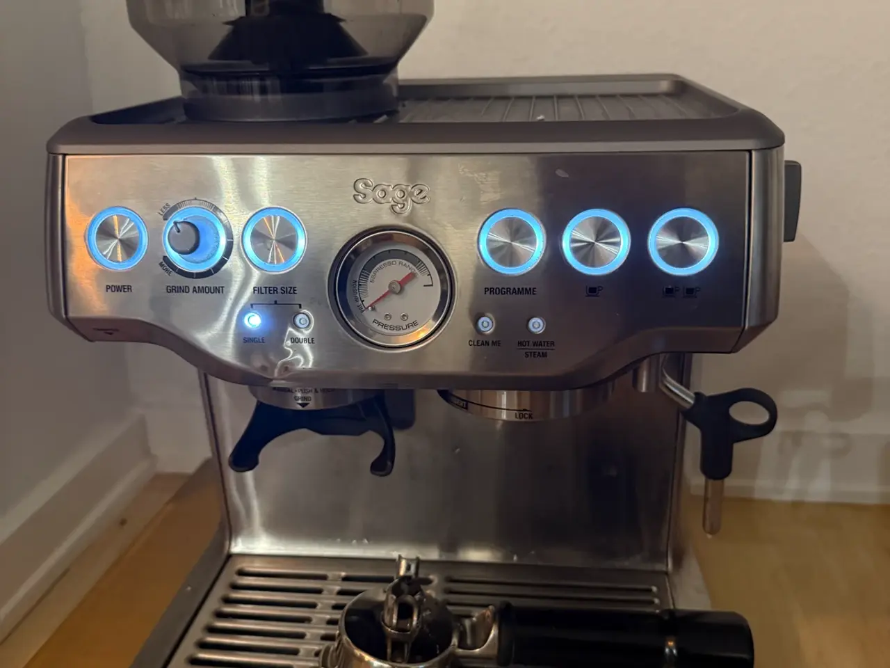 Billede 1 - Sage Barista Express med indbygget kværn
