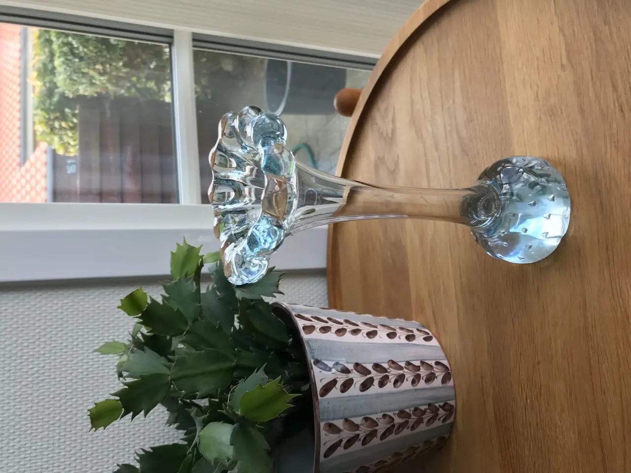 Billede 1 - Knoglevase -  Holmegaard eller svensk?