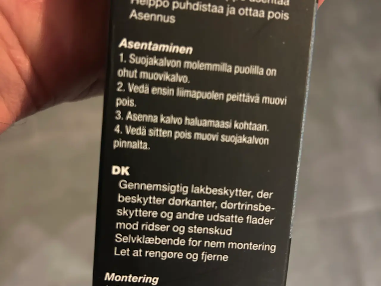 Billede 4 - Beskyttelsesfolie mod stenslag