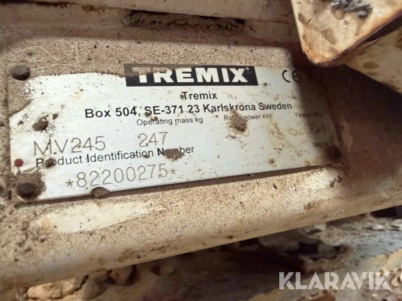 Billede 11 - Pladevibrator Tremix MV 245