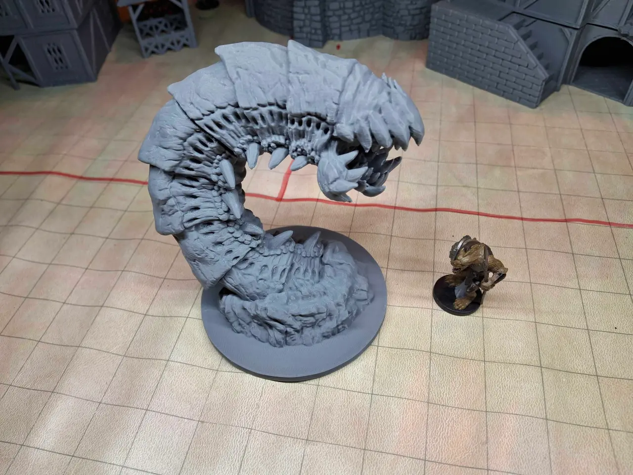 Billede 1 - Purple worm miniature