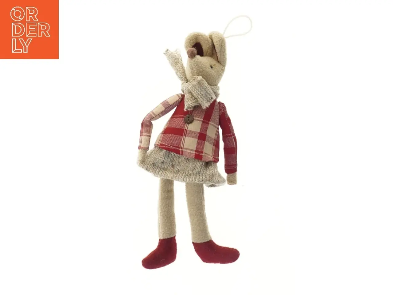 Billede 1 - Jule mus dekoration dukke (str. 30 cm)