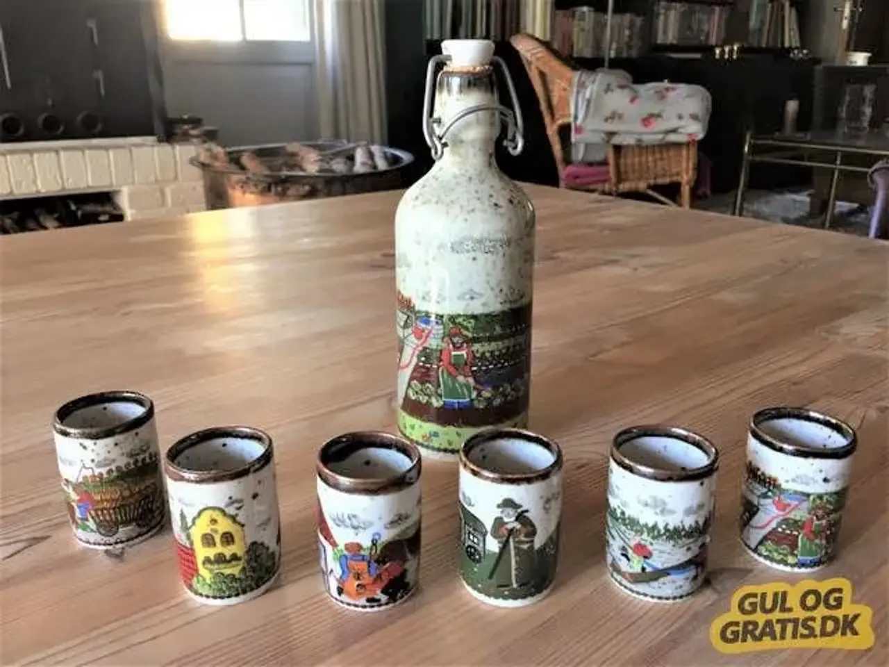 Billede 1 - Dramsæt i porcelæn, keramik