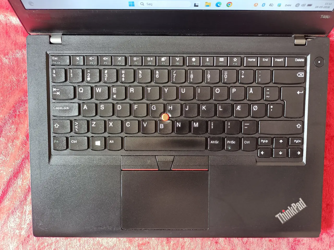 Billede 2 - Lenovo thinkpad T480 med gode batterier