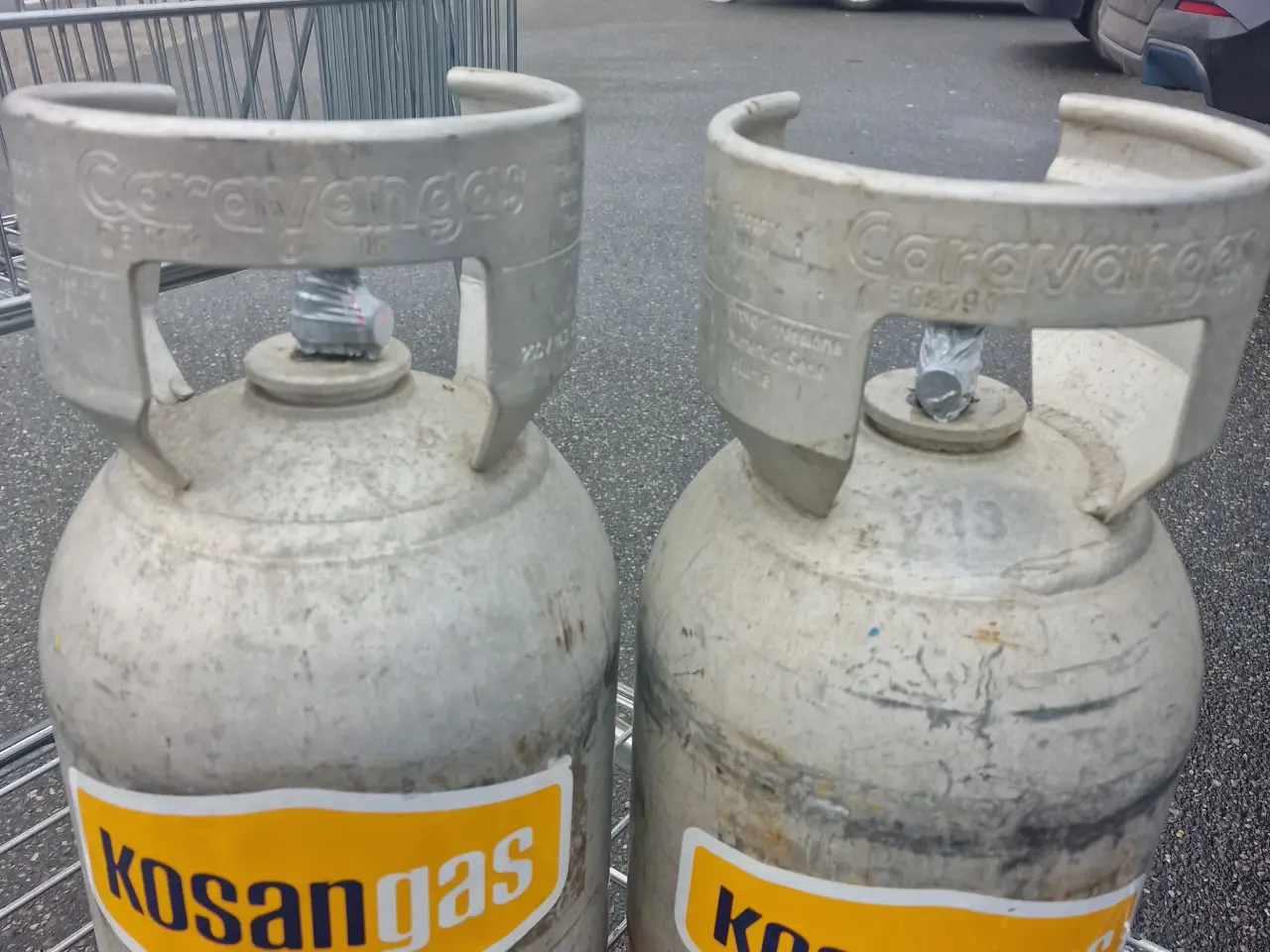 Billede 3 - Gasflaske fyldt med gas