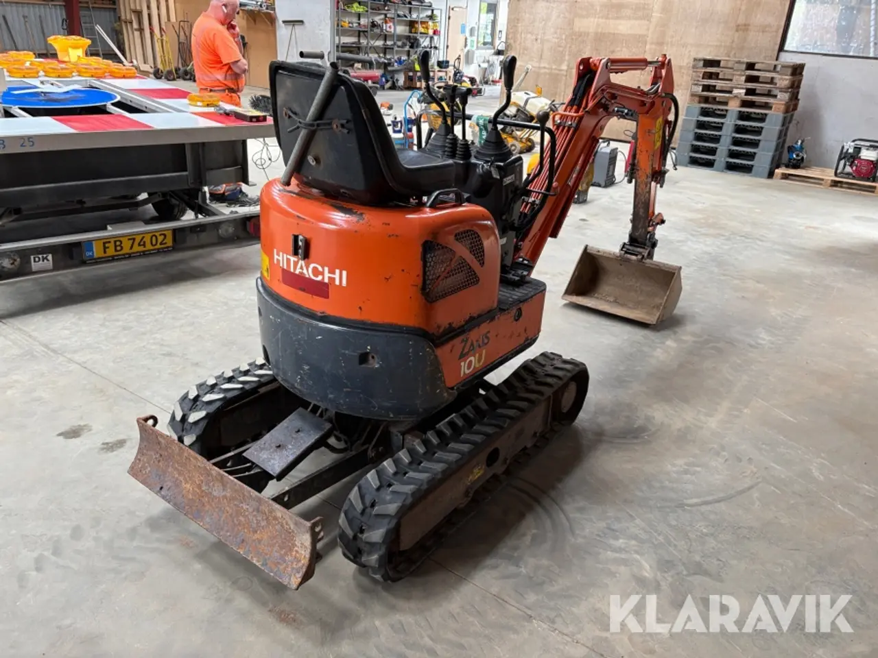 Billede 5 - Minigraver Hitachi ZX10U-2