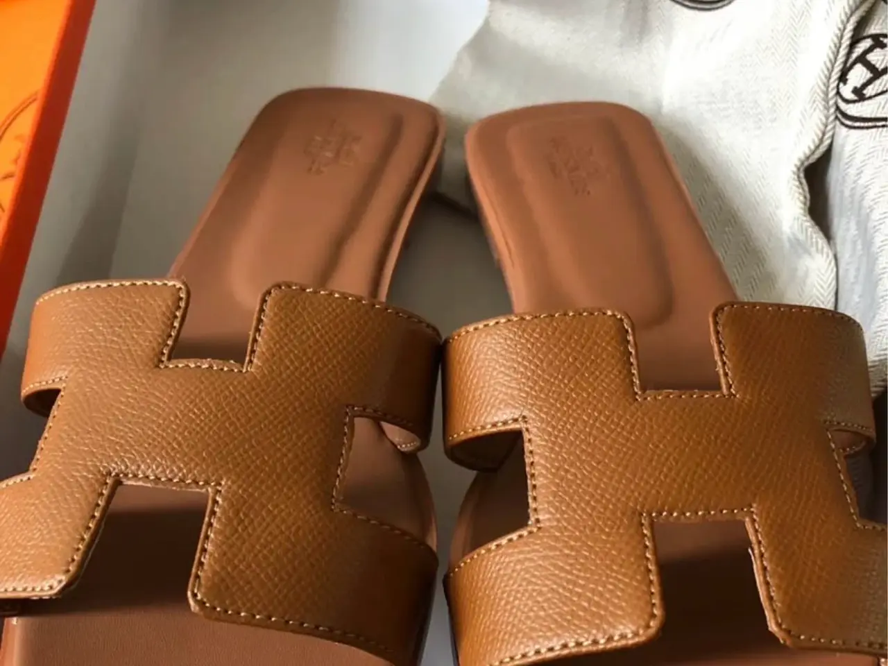 Billede 5 - Hermes oran sandaler