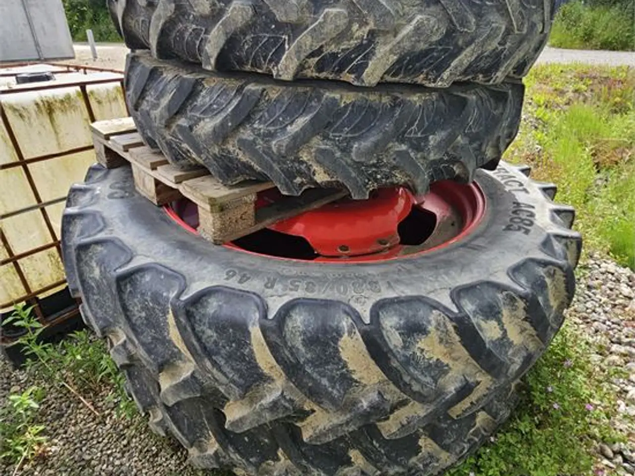 Billede 3 - Continental Contract AC85 - Sprøjtehjul / Sprayer wheels