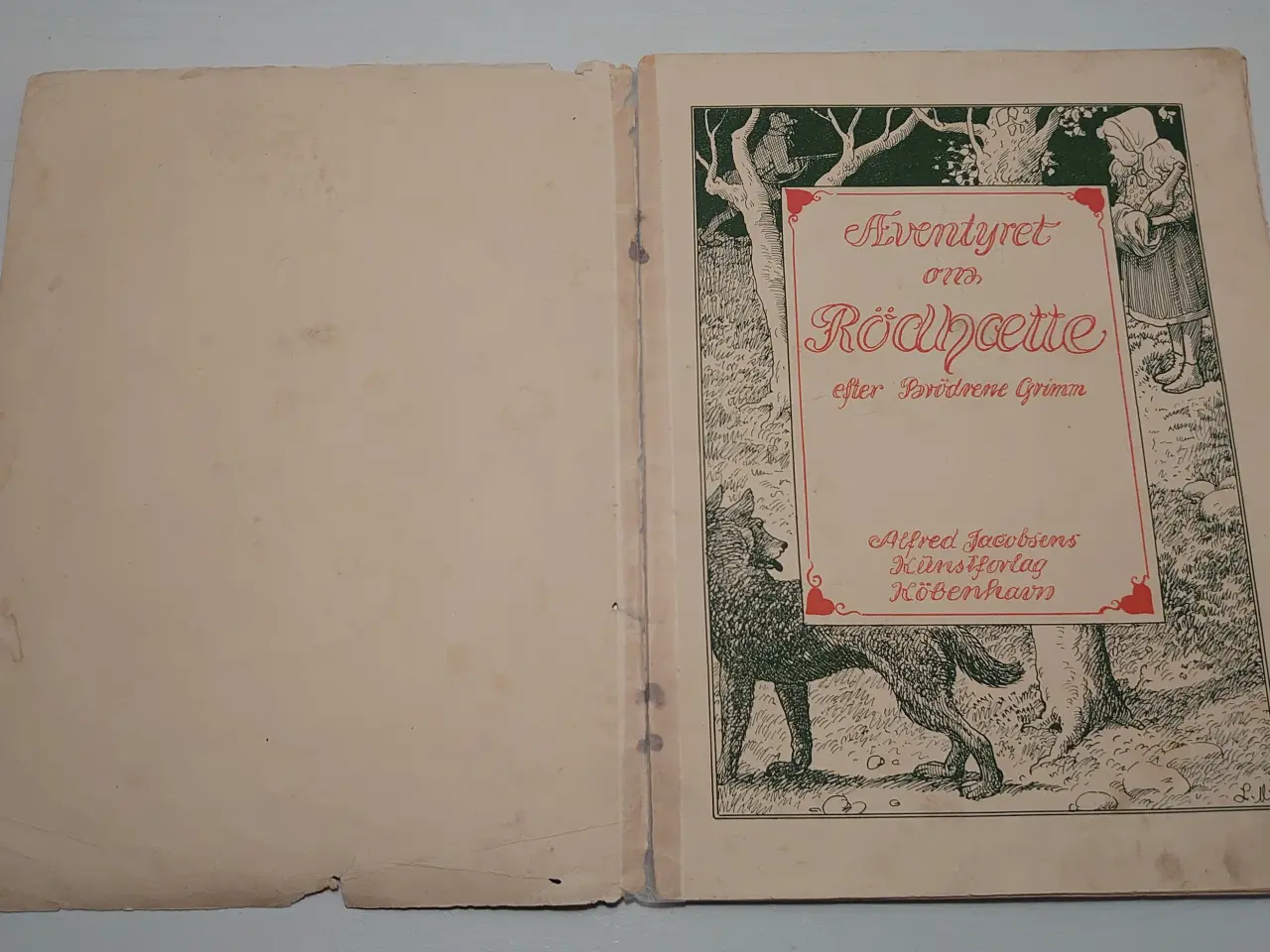 Billede 3 - Rødhætte. V/Axel og Louis Moe. Uden år (1893)