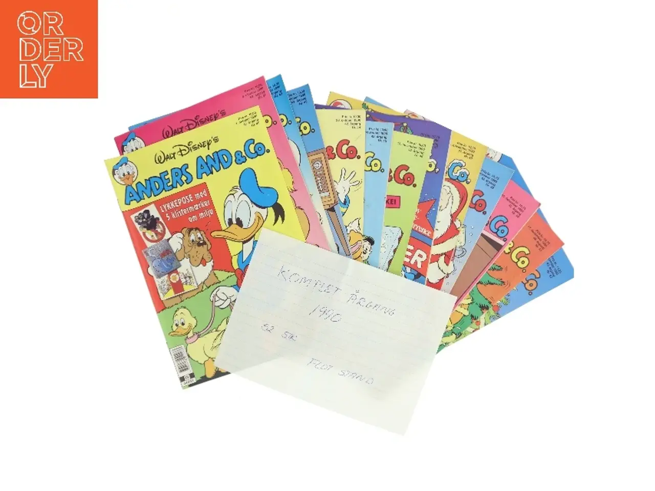 Billede 3 - Komplet årgang 1990 Disney's Anders And & Co. (Bog)