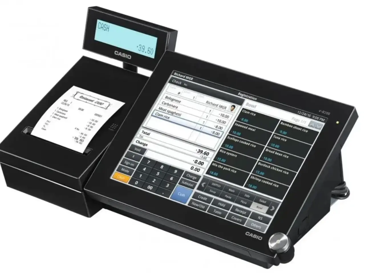 Billede 1 - Kasseapparater Casio V-R 200