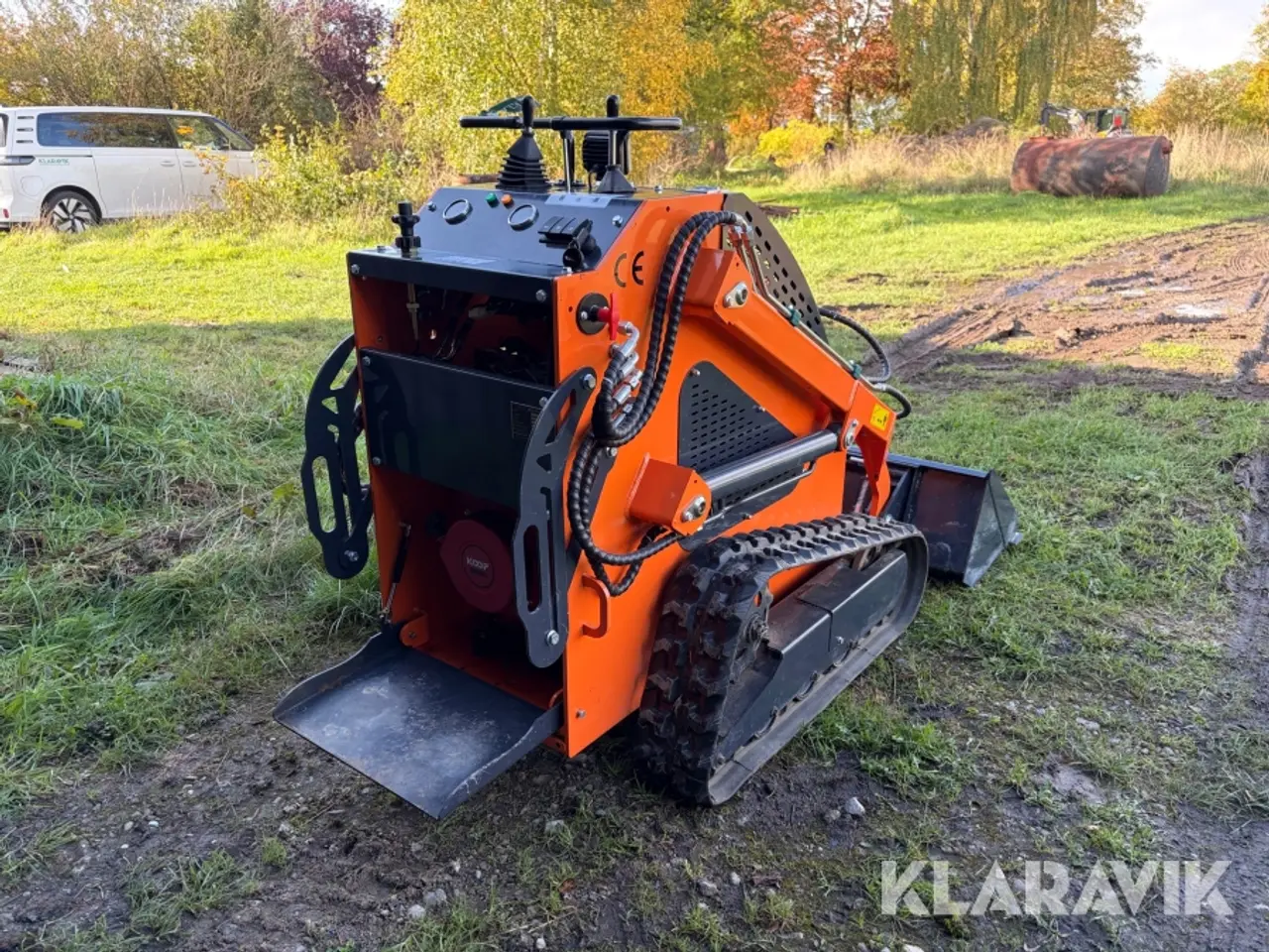 Billede 5 - Minilæsser SDTW TW480 med skovl og gafler