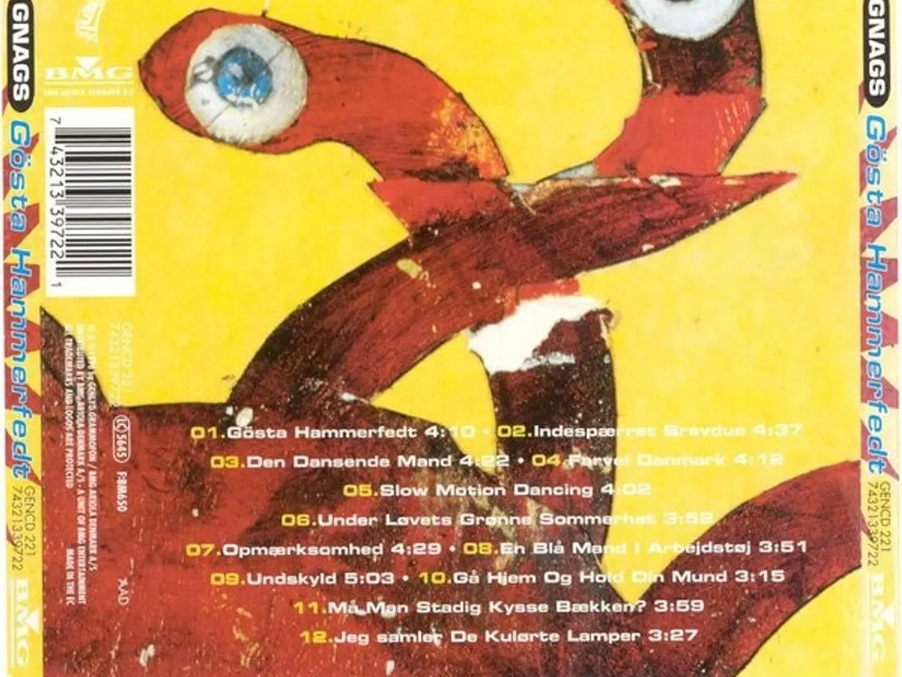 Billede 2 - Gnags – Gösta Hammerfedt – CD