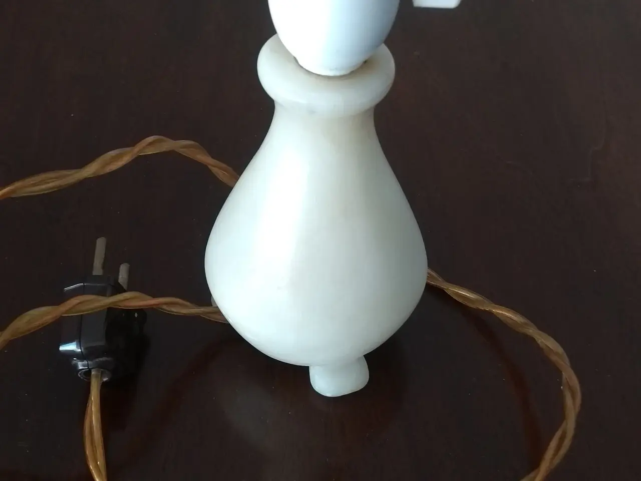 Billede 1 - Bordlampe i fedtsten