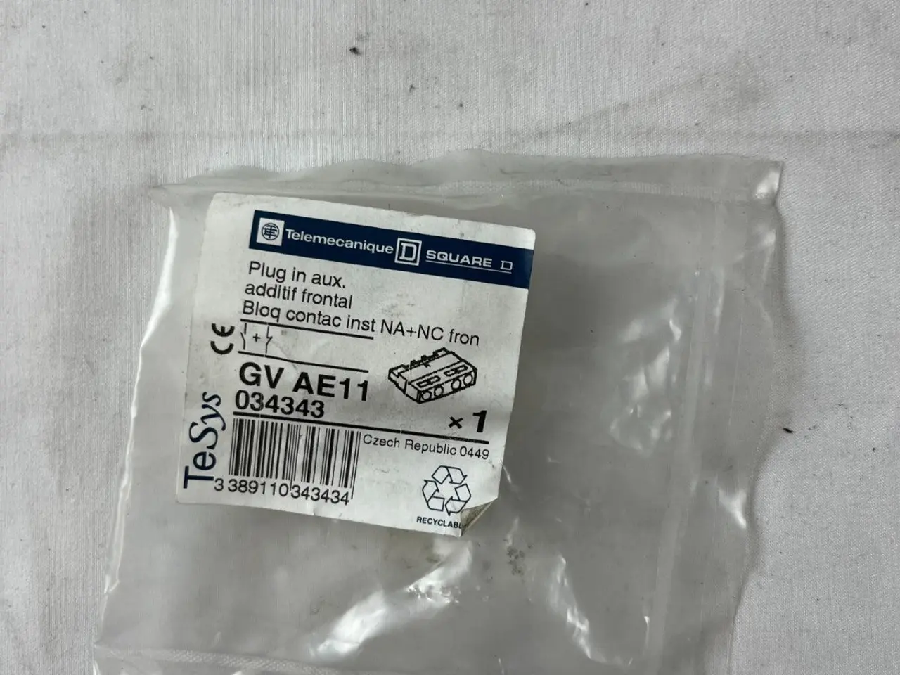 Billede 3 - Telemecanique GVAE11 Auxiliary Contact Block GV