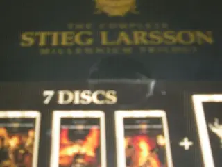 Stieg Larsson. Trilogien i box. 7 dvdèr.