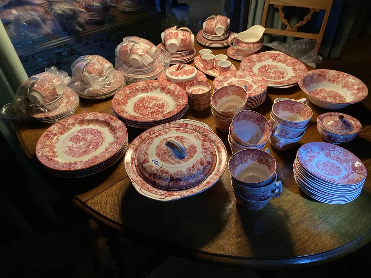 Billede 6 - Rød Paris" Woods Ware Mocca kopper 