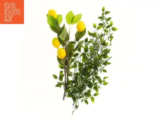 Kunstig citron gren (str. ca 45 cm)