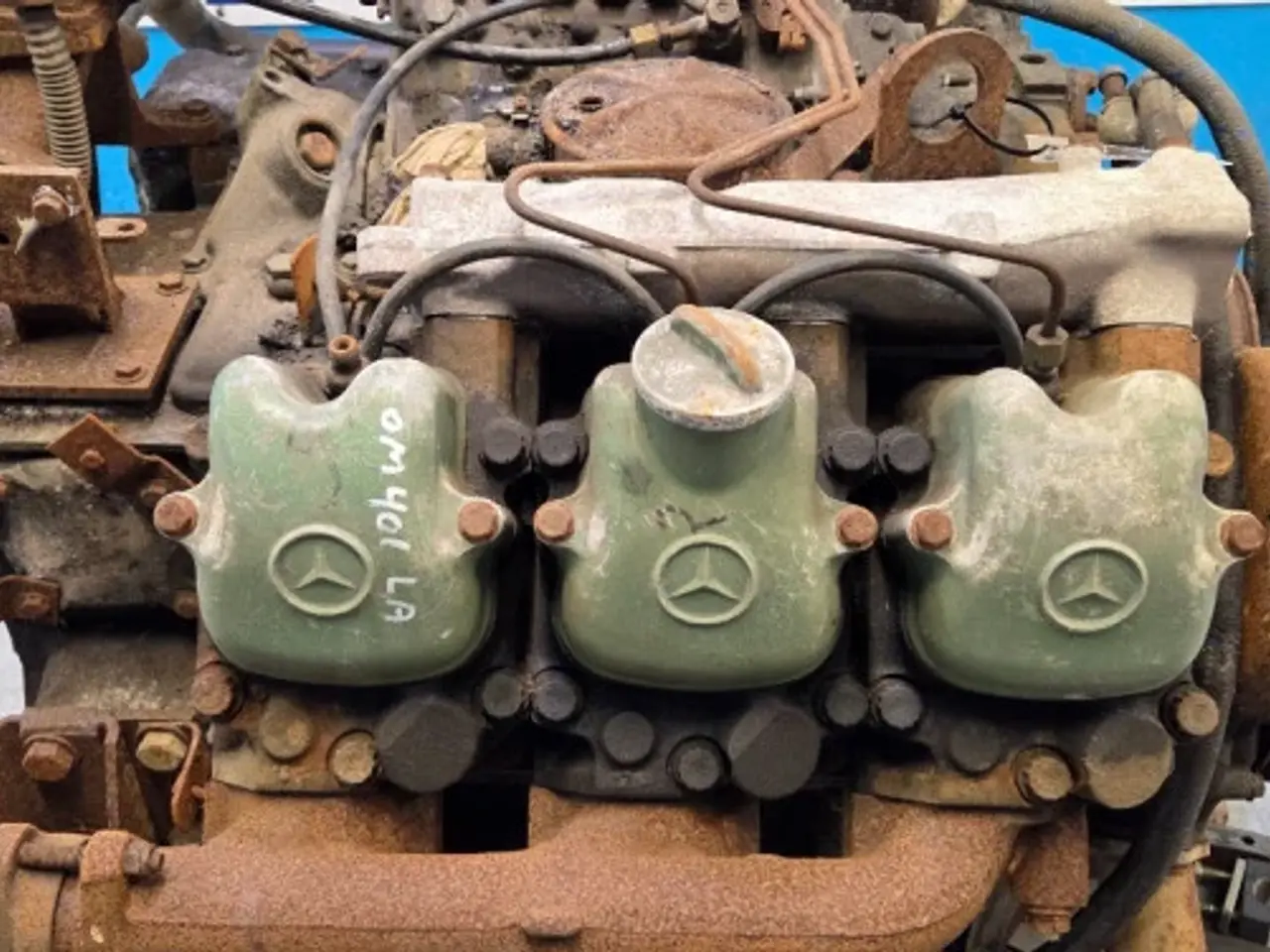 Billede 12 - Mercedes OM401LA Motor