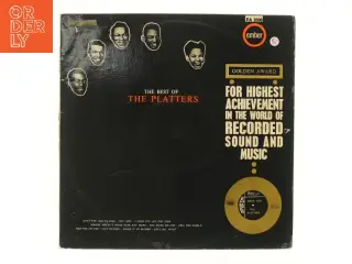 The Best of The Platters LP fra Ember Records