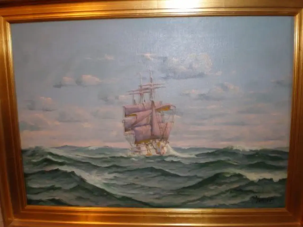 Billede 1 - Marinemaleri