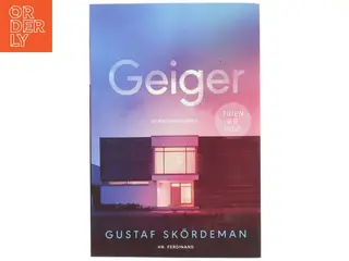 Geiger af Gustaf Skrdeman (Bog)