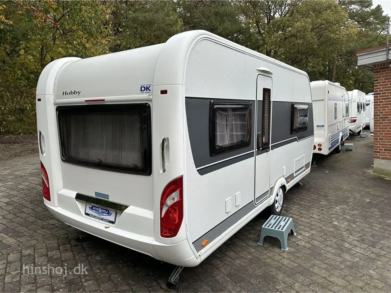 Billede 5 - 2018 - Hobby Excellent 460 UFe Lækker Hobby med en fransk dobbeltseng og rundsiddegruppe fra Hinshøj Caravan