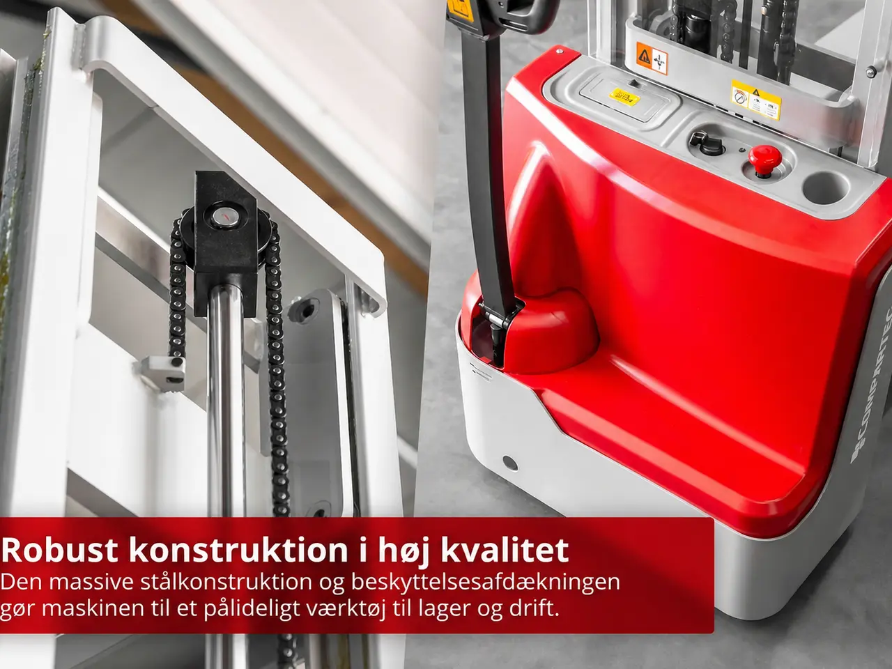 Billede 11 - CS12-30F Elektrisk stabler med friløft - 1200 kg, 3000 mm