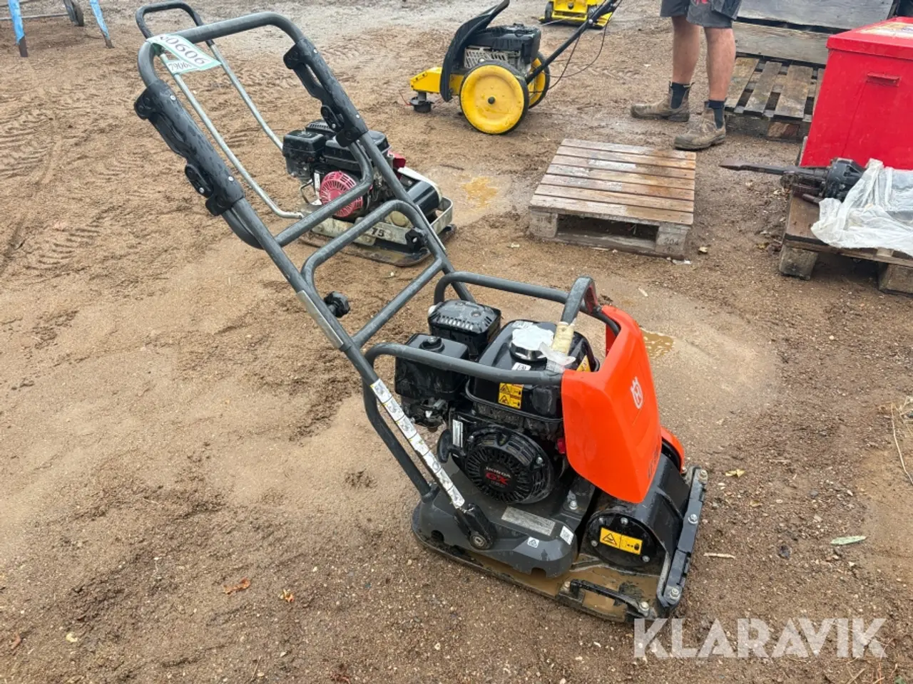 Billede 2 - Pladevibrator Husqvarna Lf80