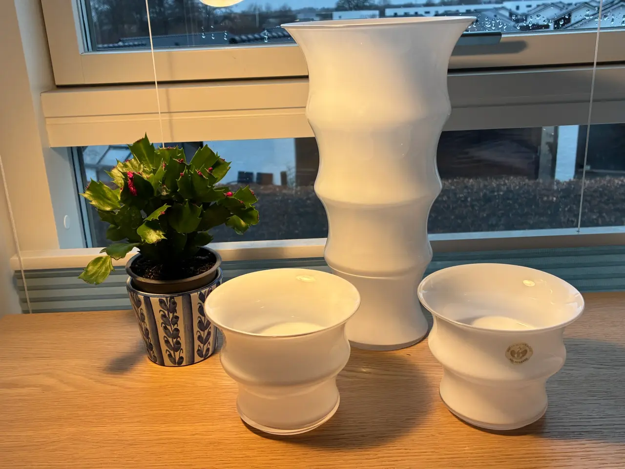 Billede 1 - Vase - Holmegaard - Karen Blixen serien