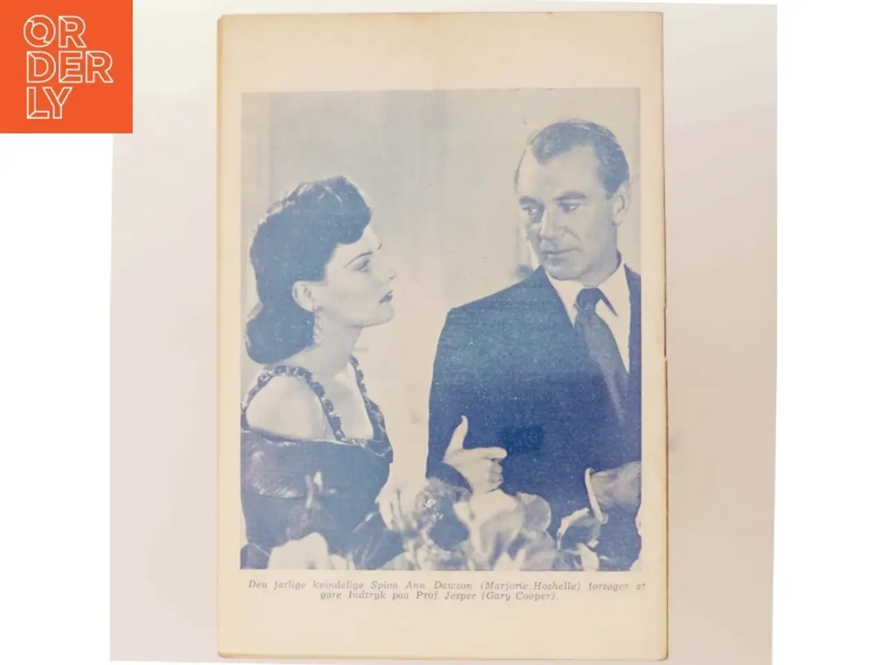 Billede 3 - “Dolken og kappen”, Vintage Filmroman