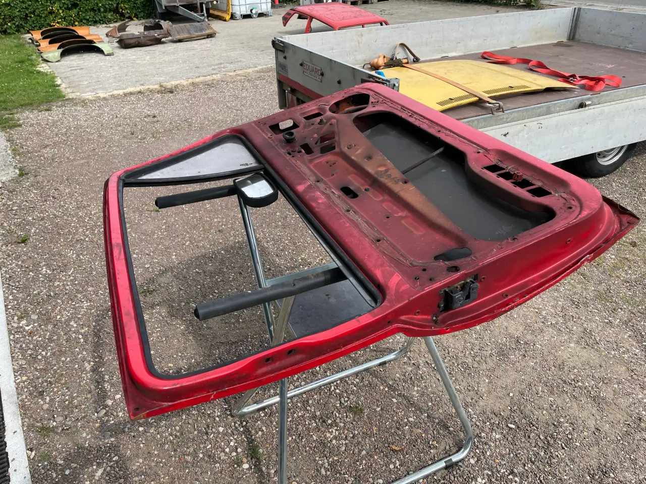 Billede 16 - Golf mk1 pladedele golf 1 døre, skærme og hjelme
