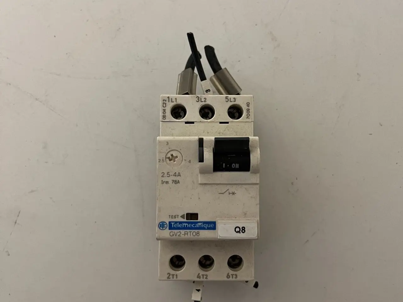 Billede 2 - Schneider Telemecanique GV2-RT08 2.5–4A Motor