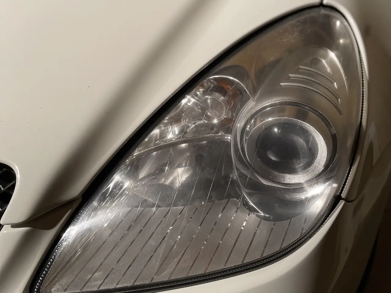 Billede 3 - Fin original venstre forlygte til Mercedes SLK 171