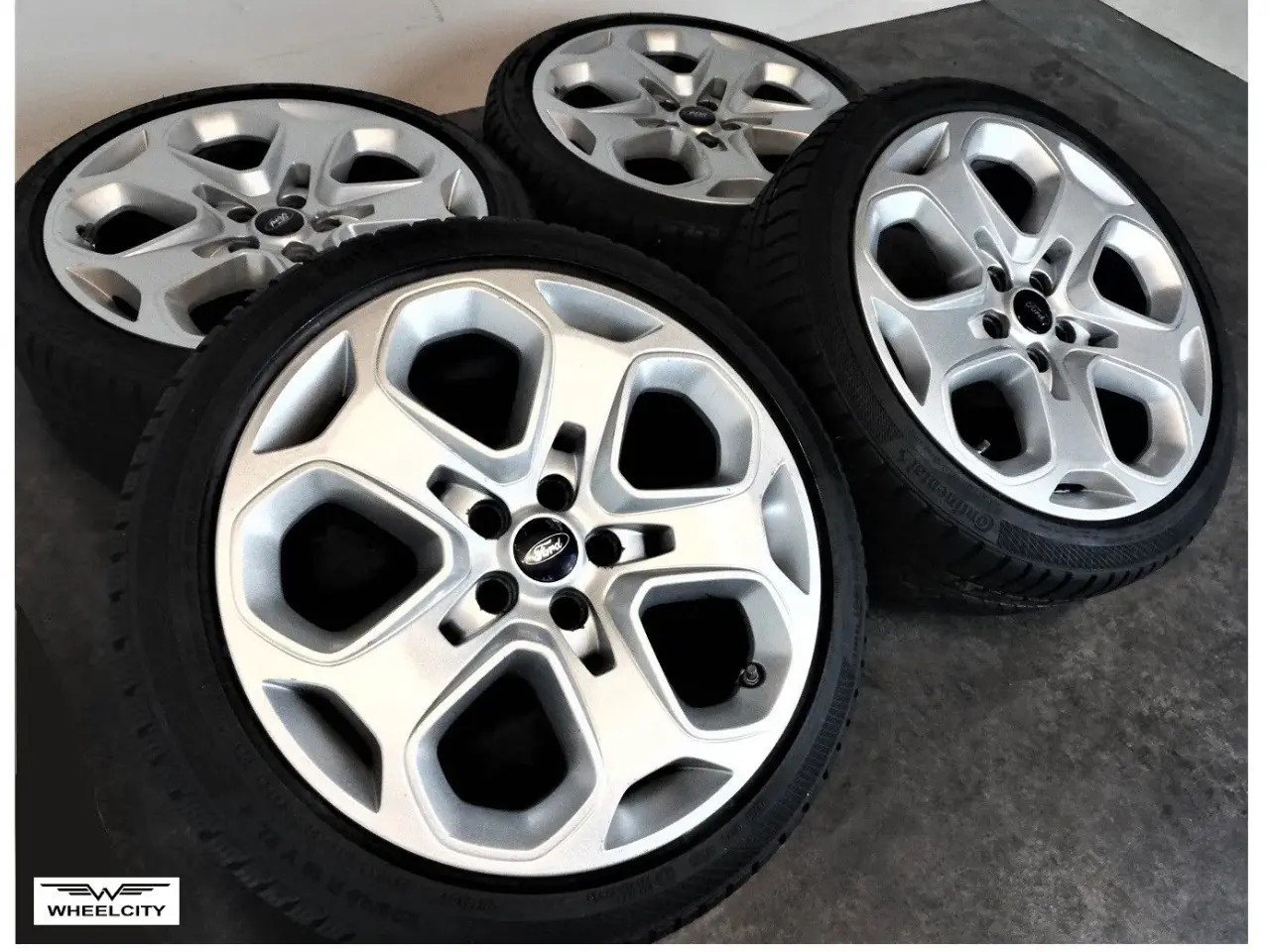 Billede 1 - 5x108 18" ET55 Ford ST Titanium vintersæt
