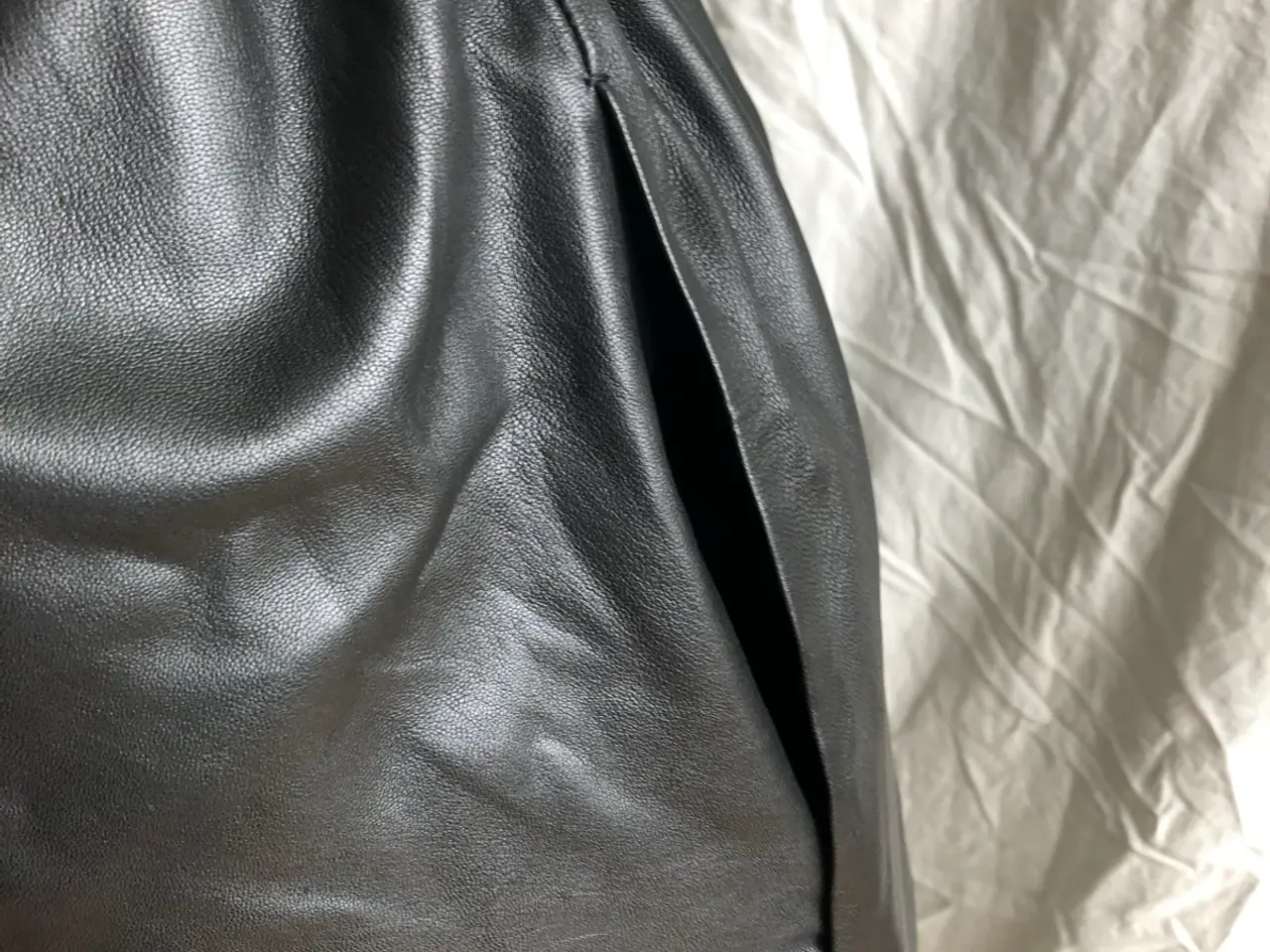 Billede 8 - Smuk læder trenchcoat, ægte læder